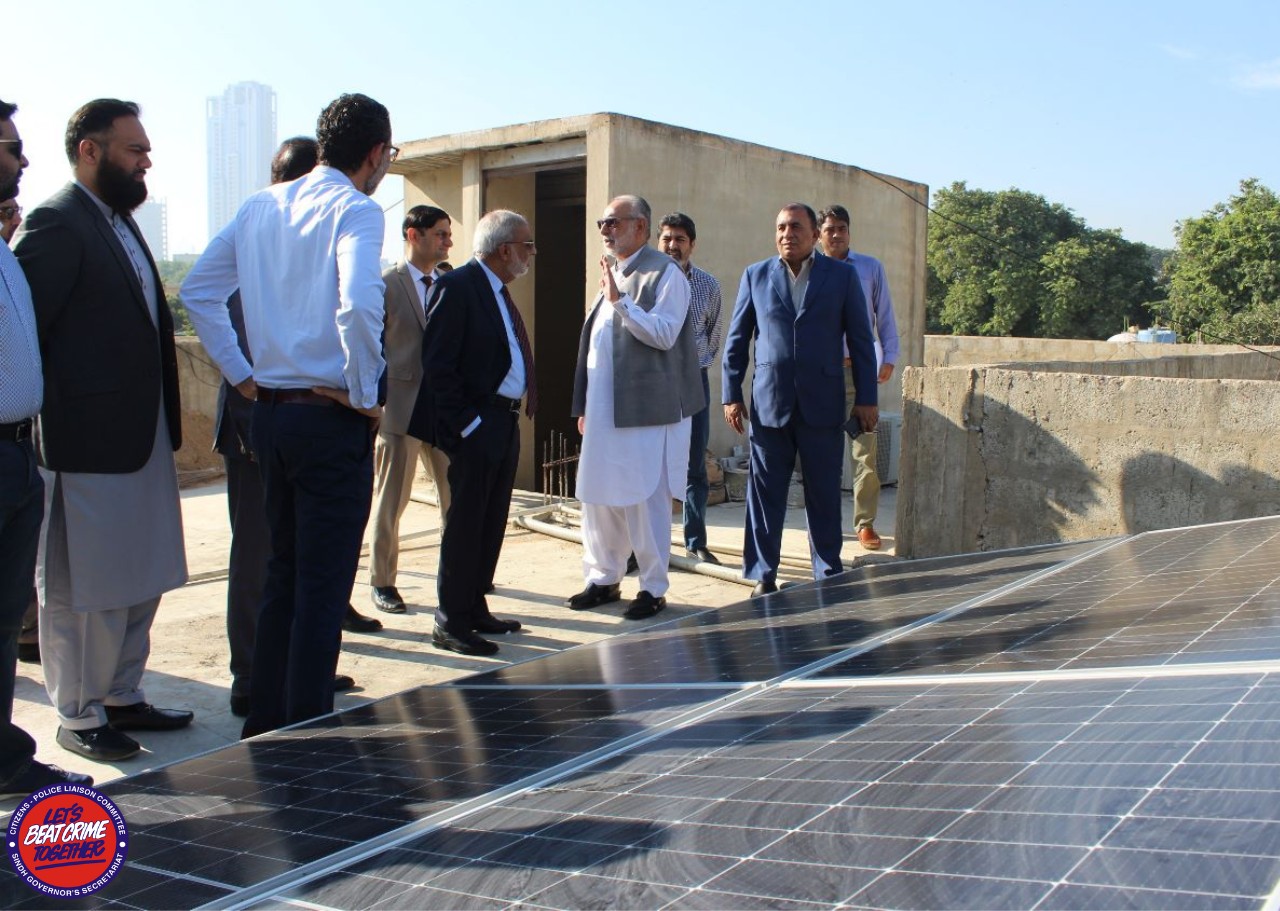 CEO Meezan Bank, Mr. Irfan Siddiqui, along with his team inaugurated